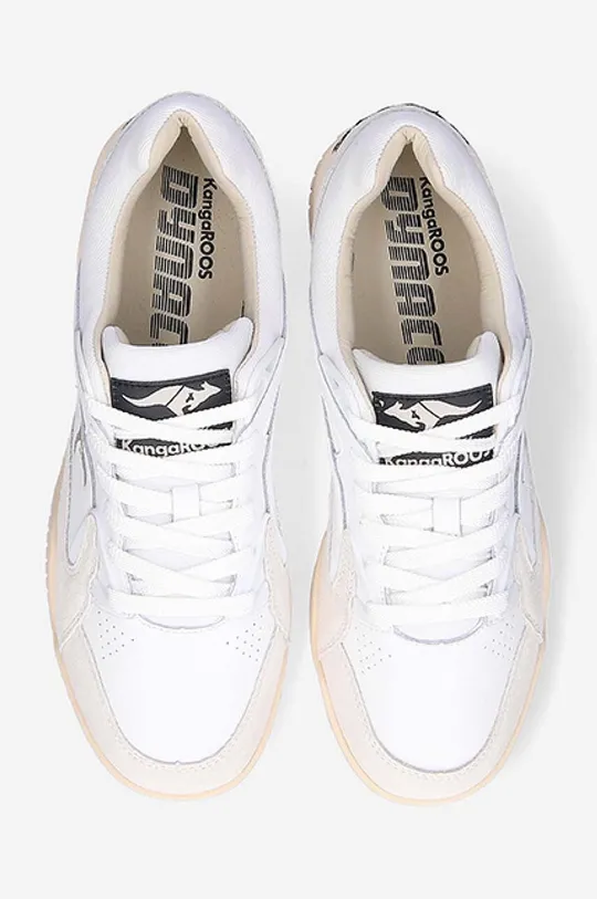 white KangaROOS leather sneakers True 3 Pointer