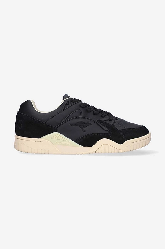 negru KangaROOS sneakers din piele True 3 Pointer De bărbați