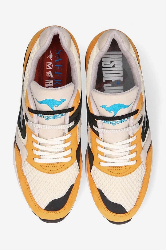 yellow KangaROOS sneakers KangaROOS x Inside Job