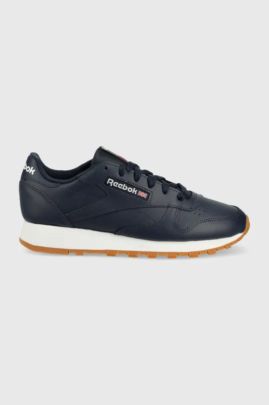 σκούρο μπλε Δερμάτινα αθλητικά παπούτσια Reebok Classic Unisex