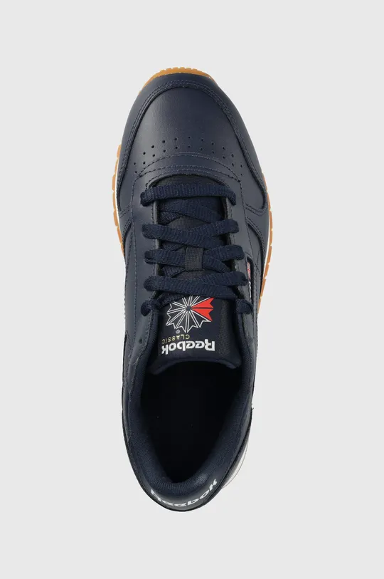 navy Reebok Classic leather sneakers