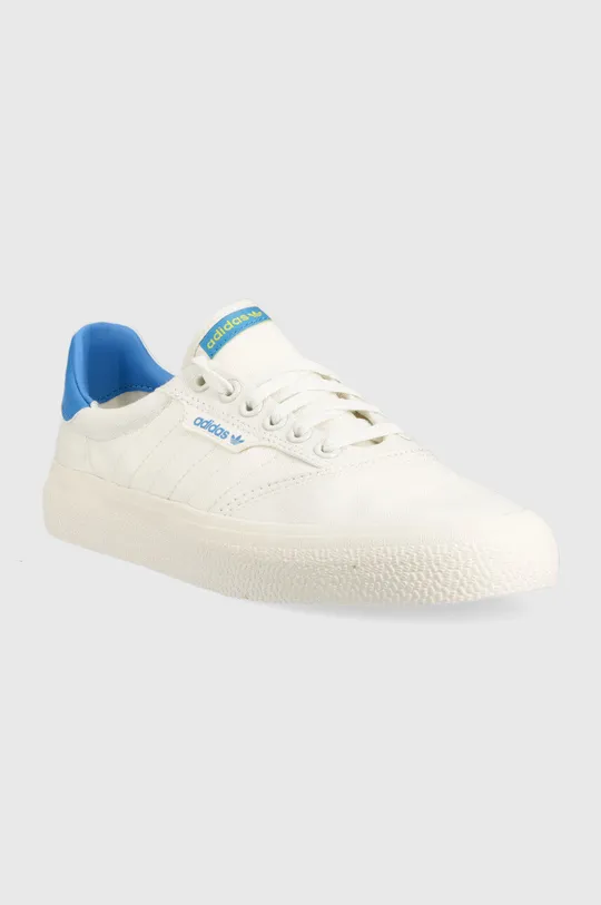 Πάνινα παπούτσια adidas Originals 3mc λευκό