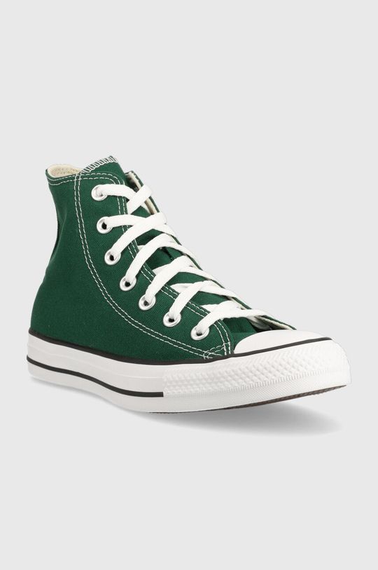 Ruckus I will be strong threat Converse tenisi Chuck Taylor All Star Desert Color , culoarea verde |  ANSWEAR.ro