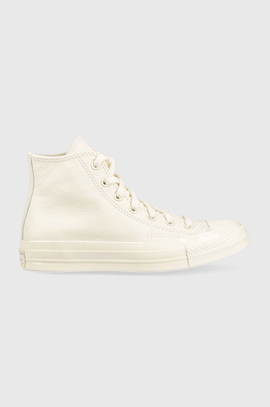 béžová Kožené tenisky Converse Chuck 70 Tonal Leather Unisex