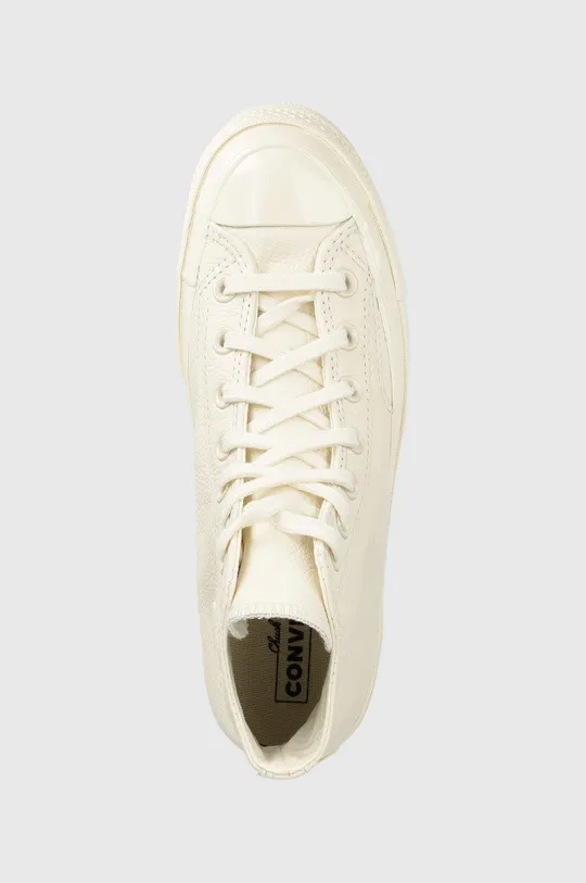 μπεζ Δερμάτινα ελαφριά παπούτσια Converse Chuck 70 Tonal Leather