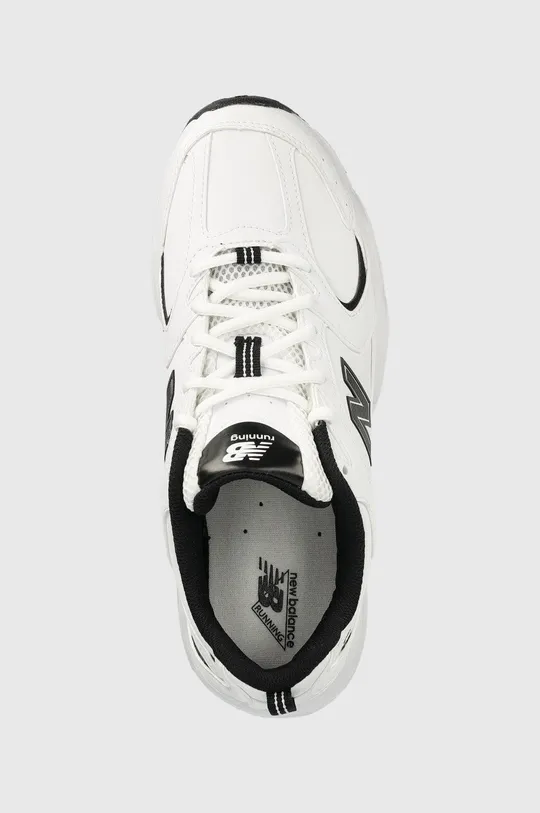 biały New Balance 530 White Black Leather