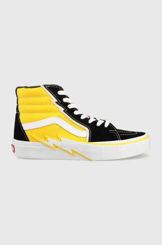κίτρινο Πάνινα παπούτσια Vans Sk8-hi Bolt Unisex