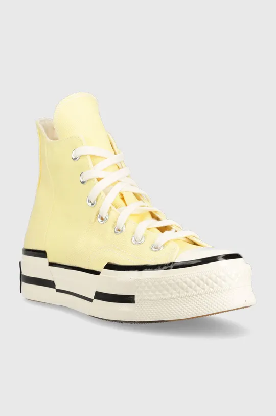 Πάνινα παπούτσια Converse Chuck 70 Plus κίτρινο