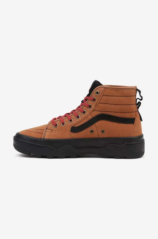 Vans suede trainers Sentry SK8-Hi  Uppers: Suede Inside: Synthetic material, Textile material Outsole: Synthetic material