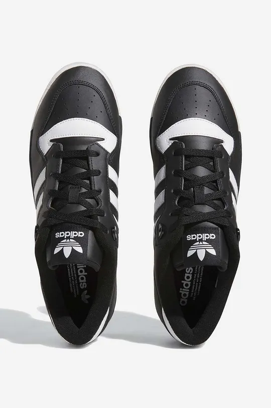 black adidas Originals sneakers Rivalry Low