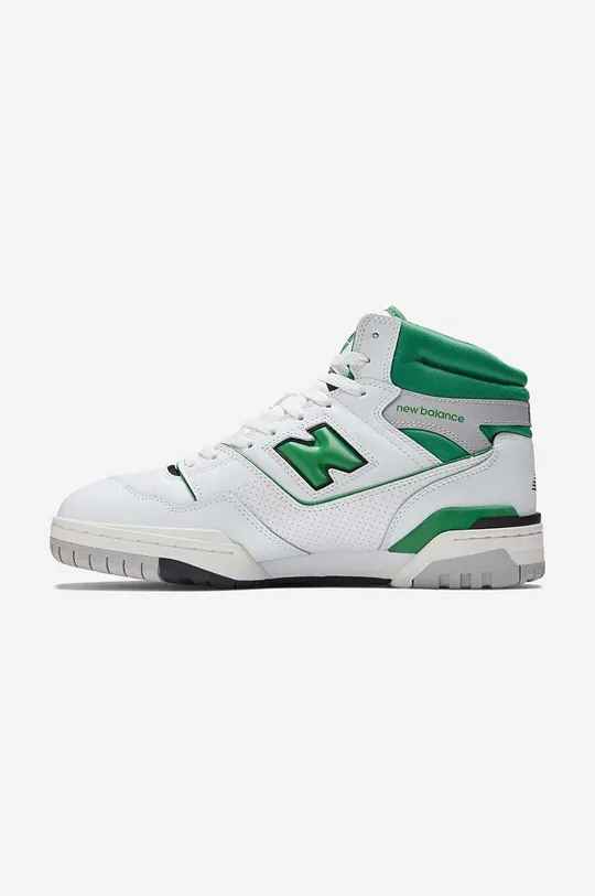New Balance sneakers BB650RWG  Uppers: Textile material, Natural leather Inside: Synthetic material, Textile material Outsole: Synthetic material