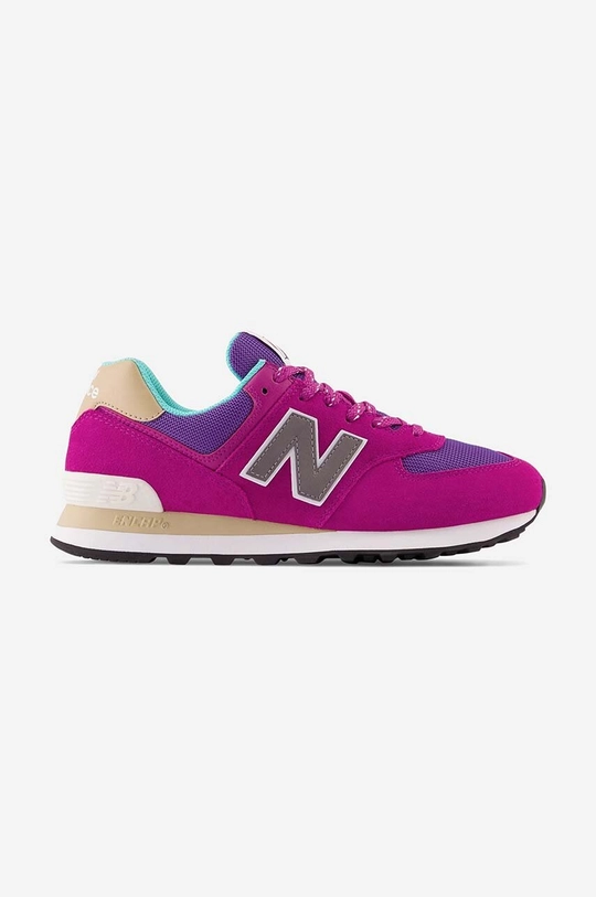 różowy New Balance sneakersy U574PI Unisex