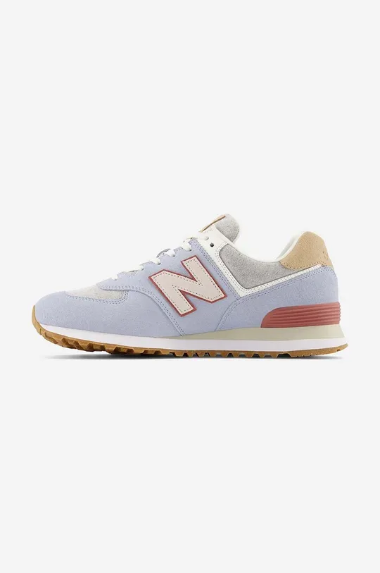 New Balance sneakers U574SF2  Uppers: Synthetic material, Textile material, Suede Inside: Textile material Outsole: Synthetic material