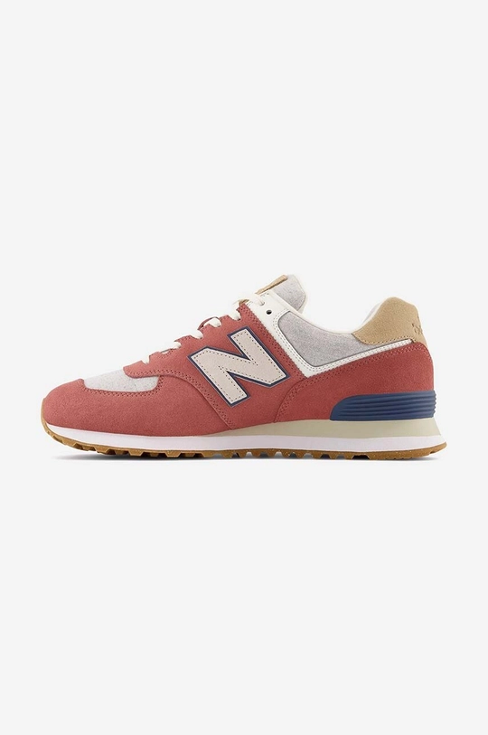 Αθλητικά New Balance U574SR2  Πάνω μέρος: Συνθετικό ύφασμα, Υφαντικό υλικό, Δέρμα σαμουά Εσωτερικό: Υφαντικό υλικό Σόλα: Συνθετικό ύφασμα