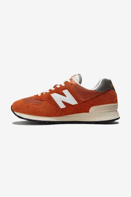 Sneakers boty New Balance U574HT2  Svršek: Umělá hmota, Textilní materiál, Semišová kůže Vnitřek: Textilní materiál Podrážka: Umělá hmota