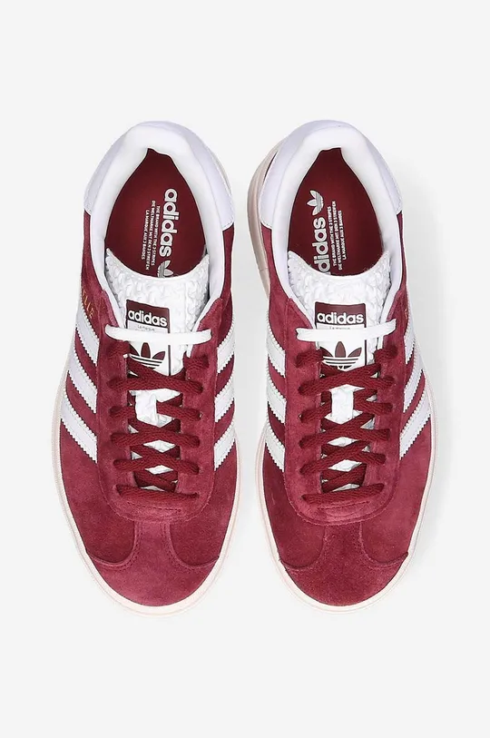 burgundské Sneakers boty adidas Originals Gazelle Bold W HQ6892