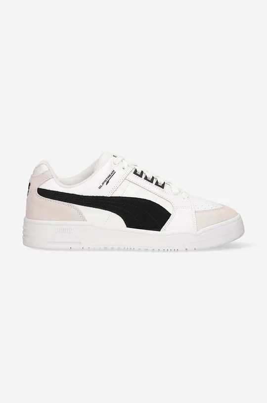 λευκό Δερμάτινα αθλητικά παπούτσια Puma Slipstream Unisex