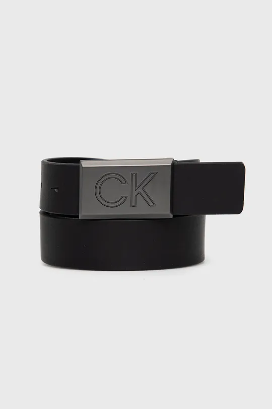 crna Kožni remen Calvin Klein Muški