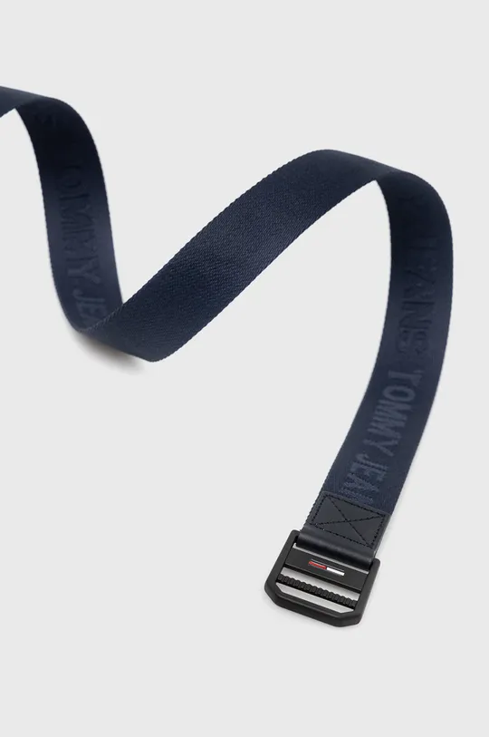 Ζώνη Tommy Jeans Elevated Webbing 3.5 σκούρο μπλε