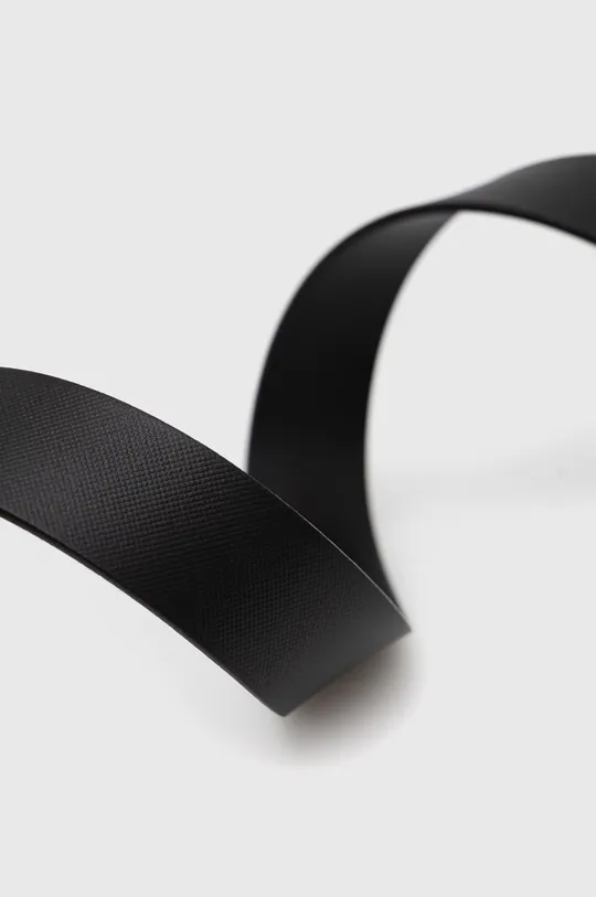Oboustranný kožený pásek Calvin Klein černá