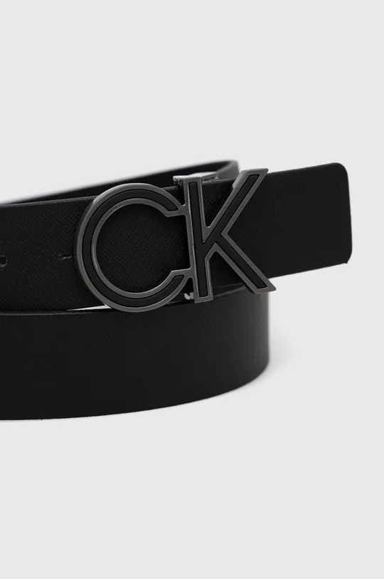 Calvin Klein kifordítható bőröv  100% természetes bőr