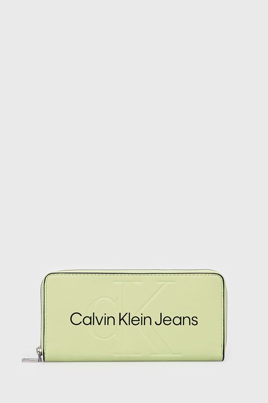 svetlozelená Peňaženka Calvin Klein Jeans Dámsky