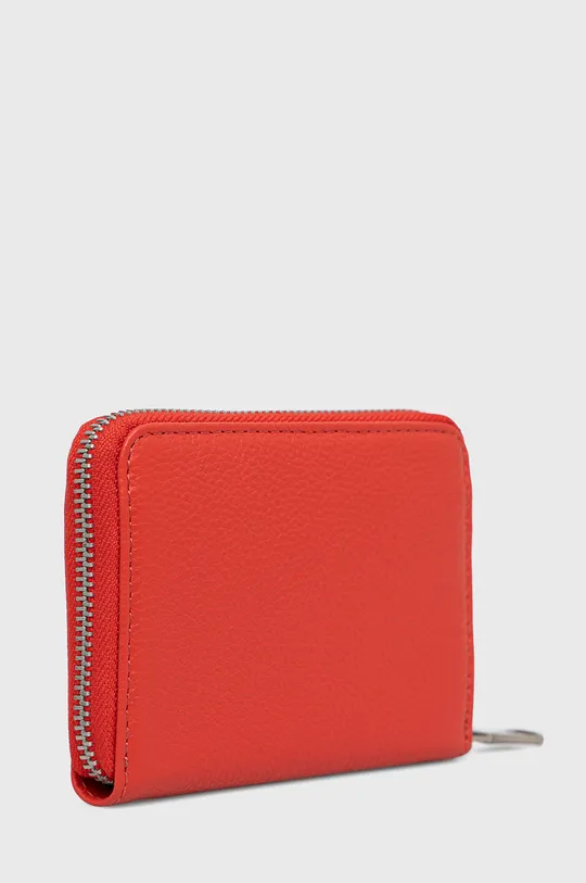 Δερμάτινο πορτοφόλι Patrizia Pepe κόκκινο