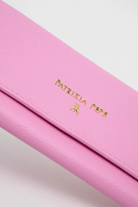 ružová Kožená peňaženka Patrizia Pepe
