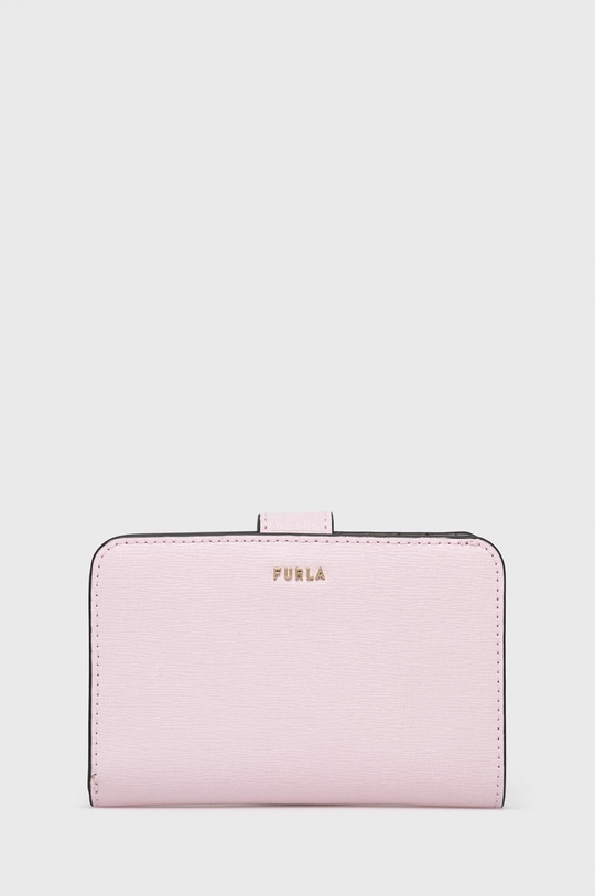 розовый Кожаный кошелек Furla Женский