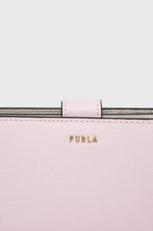 рожевий Шкіряний гаманець Furla