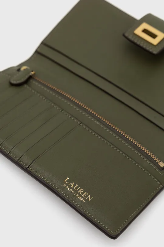 Kožená peňaženka Lauren Ralph Lauren  Základná látka: 100% Hovädzia koža Podšívka: 100% Polyester