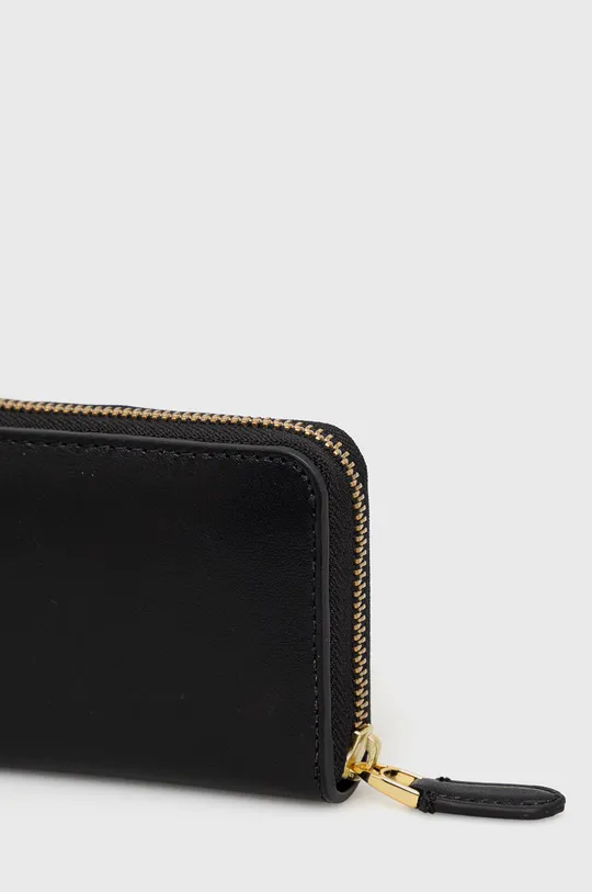 Кожаный кошелек Lauren Ralph Lauren чёрный