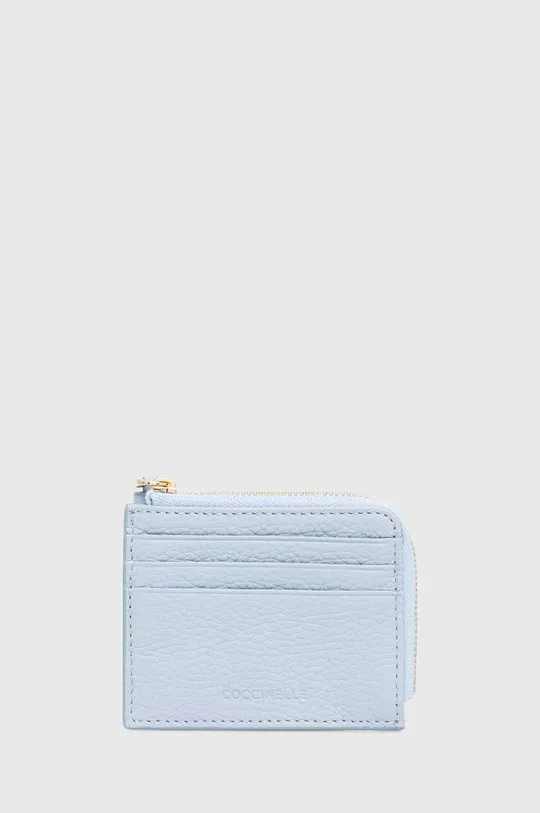 блакитний Шкіряний гаманець Coccinelle Жіночий