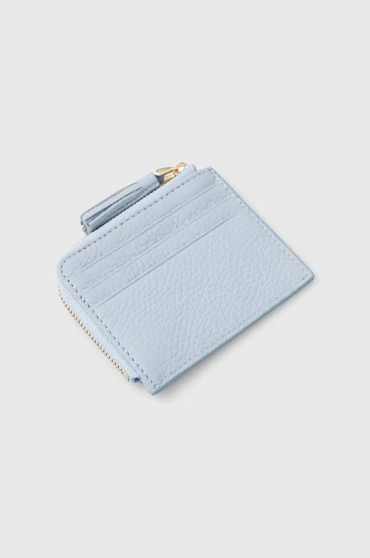 Kožená peňaženka Coccinelle modrá