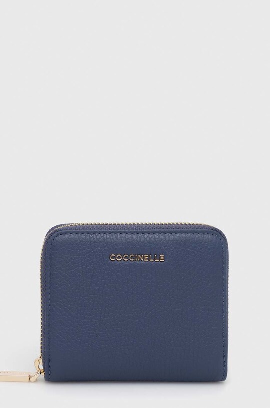 Кожаный кошелек Coccinelle женский цвет чёрный | ANSWEAR.ua