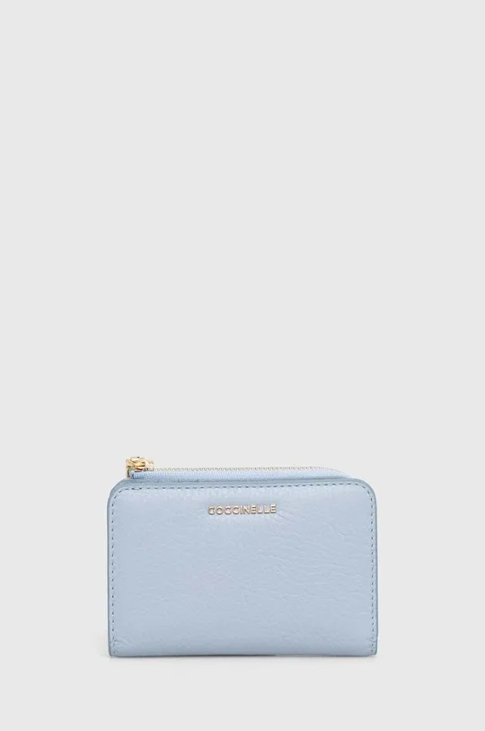 блакитний Шкіряний гаманець Coccinelle Жіночий