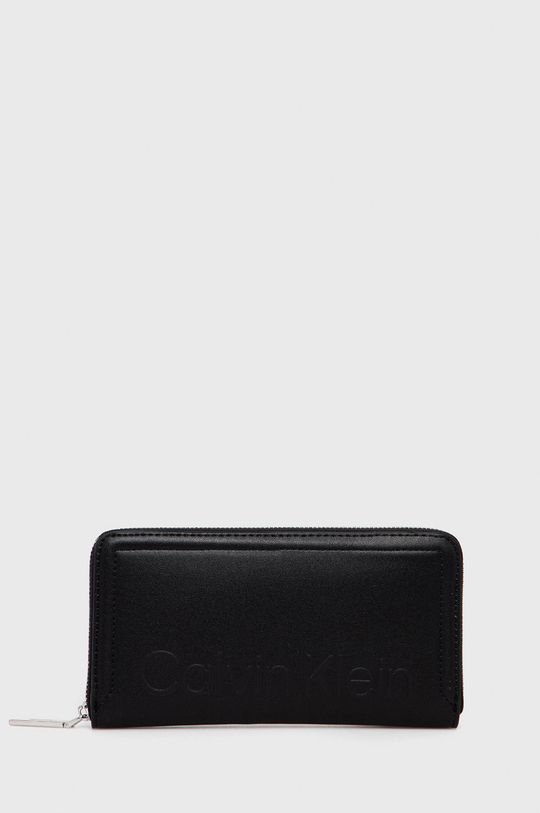 negru Calvin Klein portofel De femei