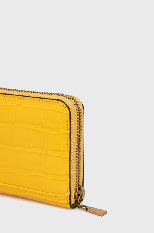 Guess portfel żółty