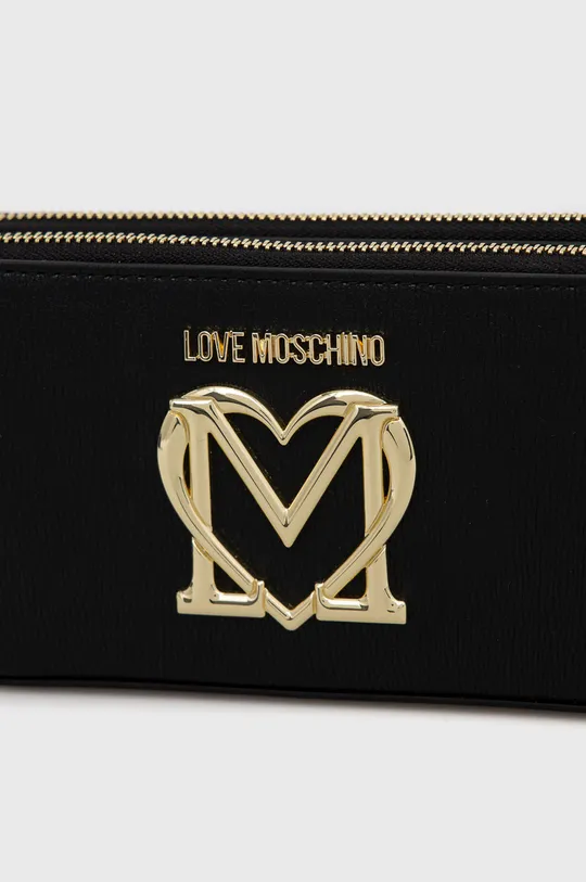czarny Love Moschino kopertówka