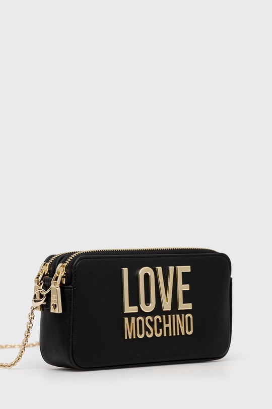 Love Moschino lapos táska fekete