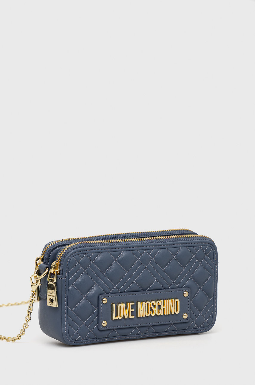 Love Moschino kopertówka granatowy