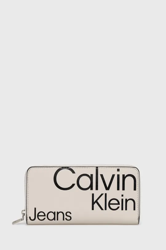 μπεζ Πορτοφόλι Calvin Klein Jeans Γυναικεία