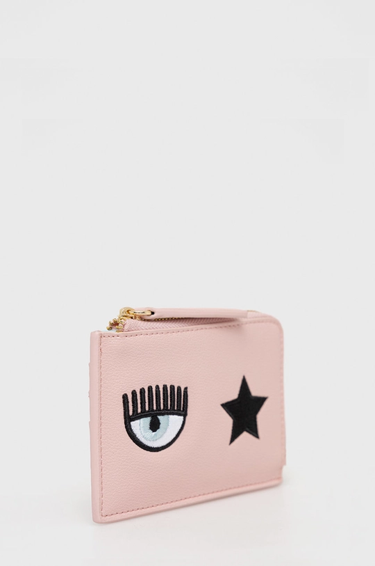 Πορτοφόλι Chiara Ferragni Range O- Eye Start Logo ροζ