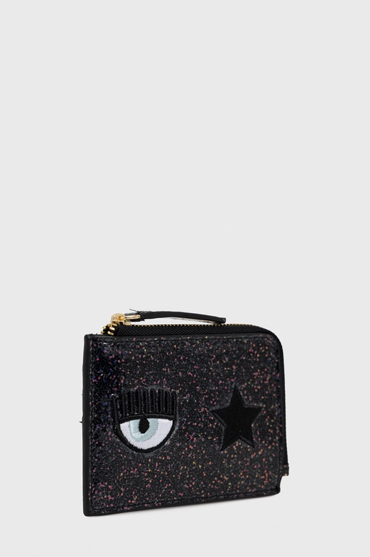 Πορτοφόλι Chiara Ferragni Range O- Eye Start Logo μαύρο