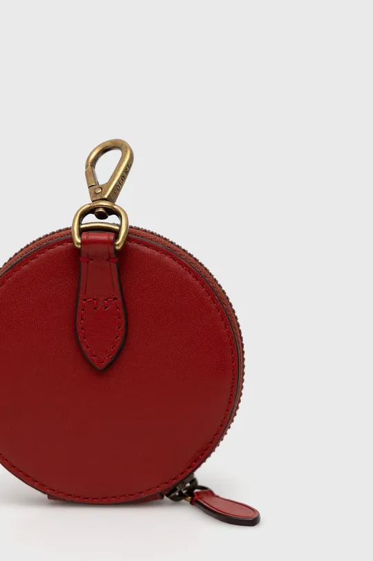 Δερμάτινο πορτοφόλι Polo Ralph Lauren κόκκινο