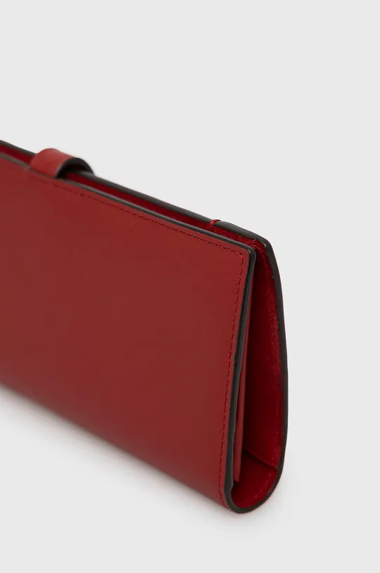 Δερμάτινο πορτοφόλι Polo Ralph Lauren κόκκινο