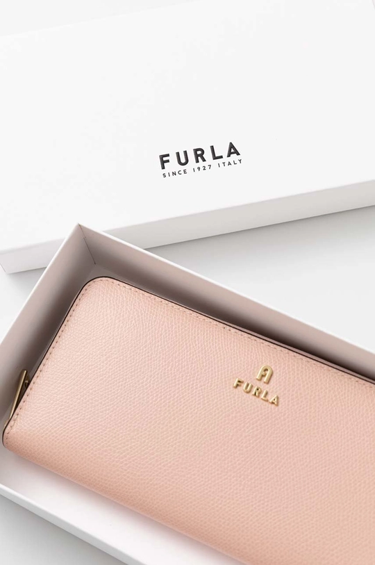 ροζ Δερμάτινο πορτοφόλι Furla