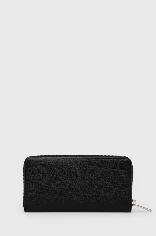 Usnjena denarnica Calvin Klein črna
