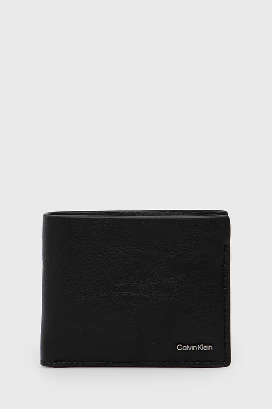 negru Calvin Klein portofel De bărbați
