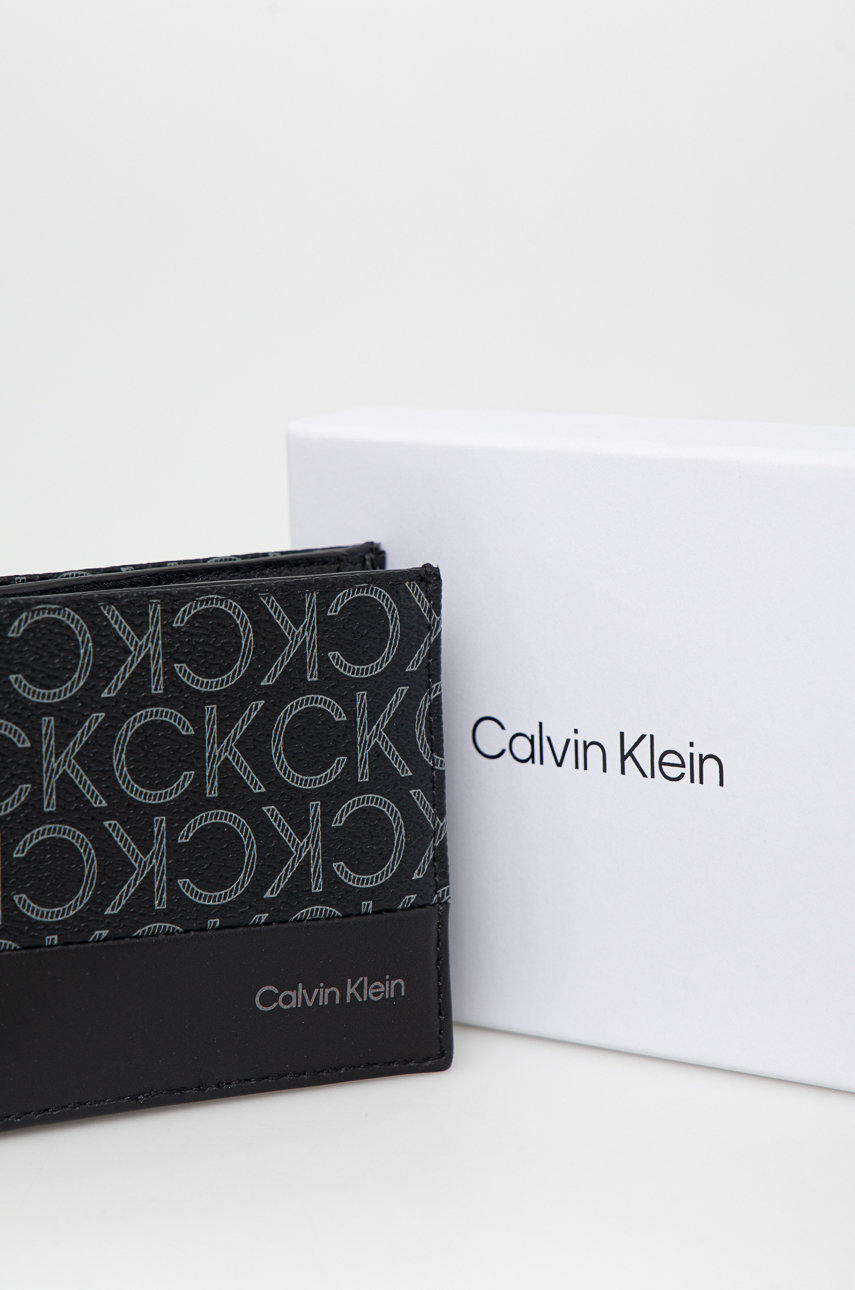 Кошелек Calvin Klein мужской цвет чёрный | ANSWEAR.ua